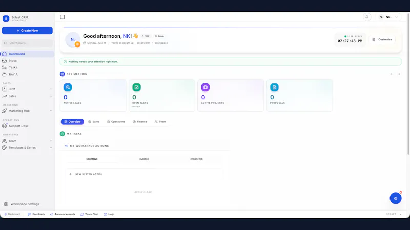 Solset CRM screenshot 4