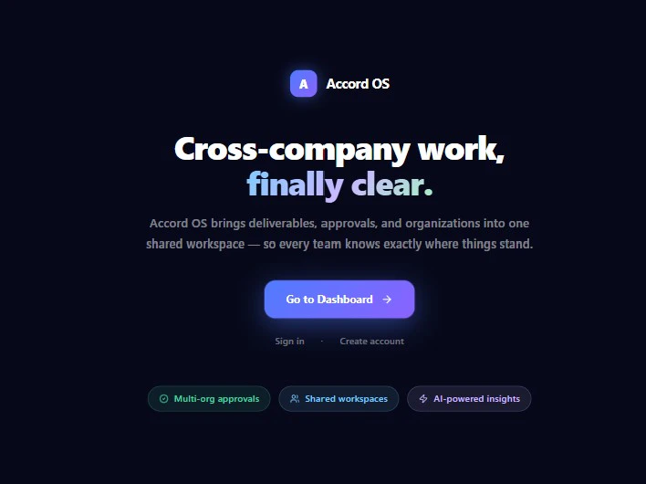 Accord OS 截图 3