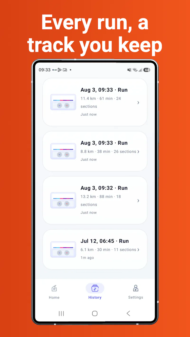 Runphony screenshot 6