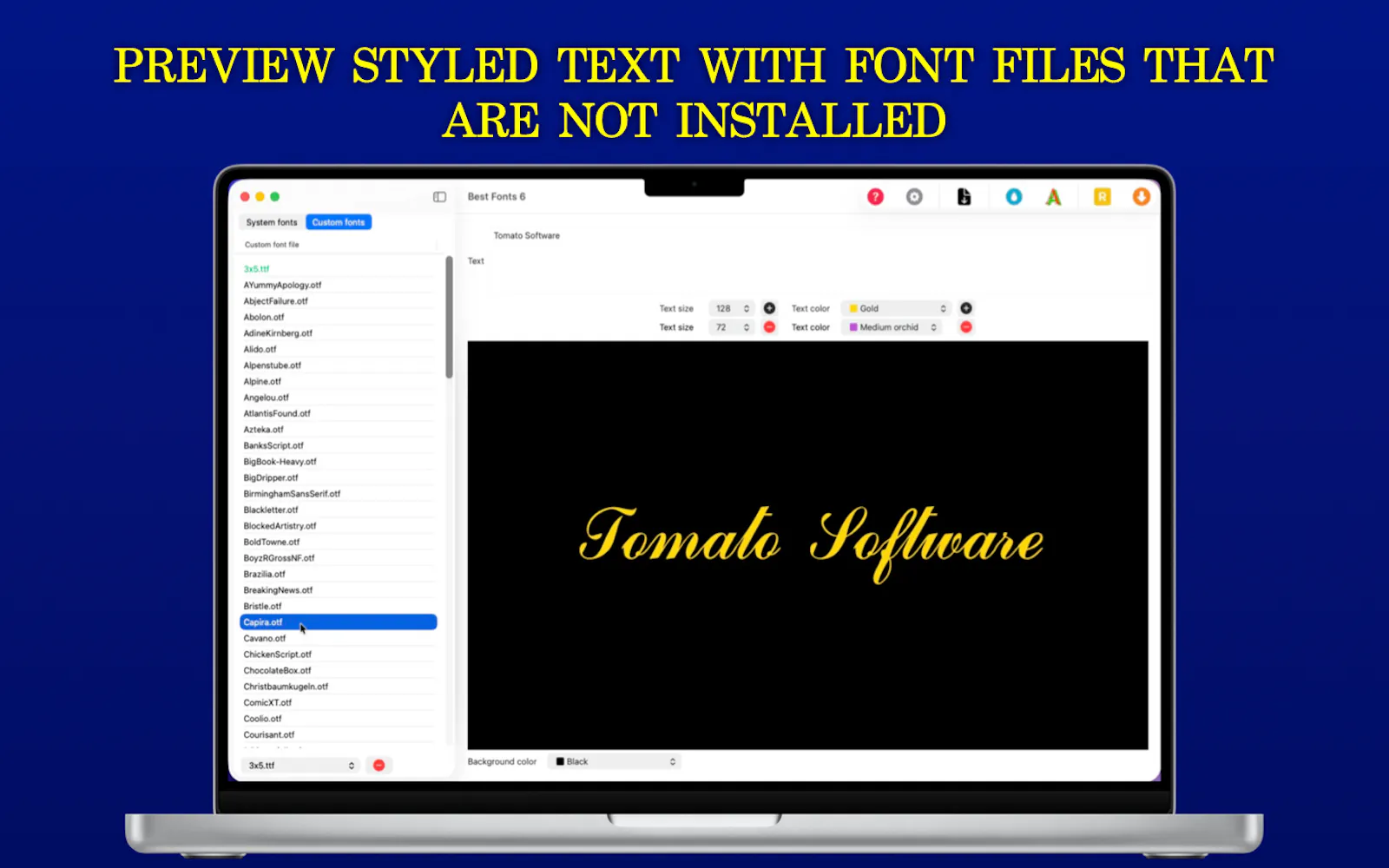 Best Fonts 6 screenshot 2