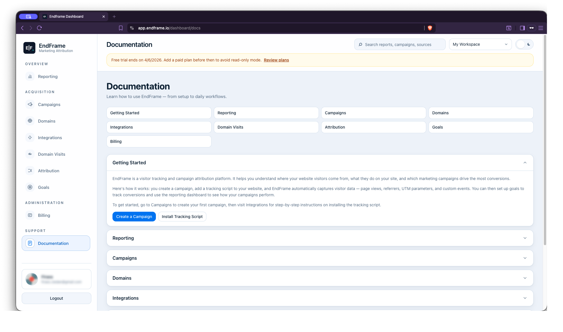 EndFrame gallery image