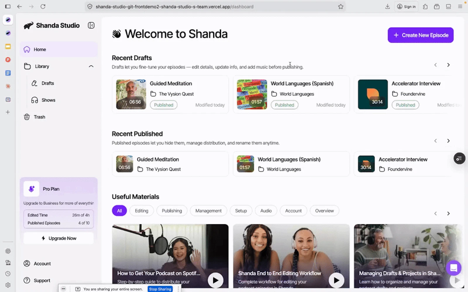 Shanda Studio (V3)   screenshot 1 (video preview)