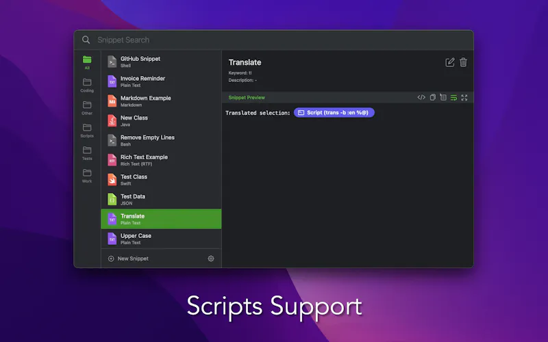 Snippety screenshot 5