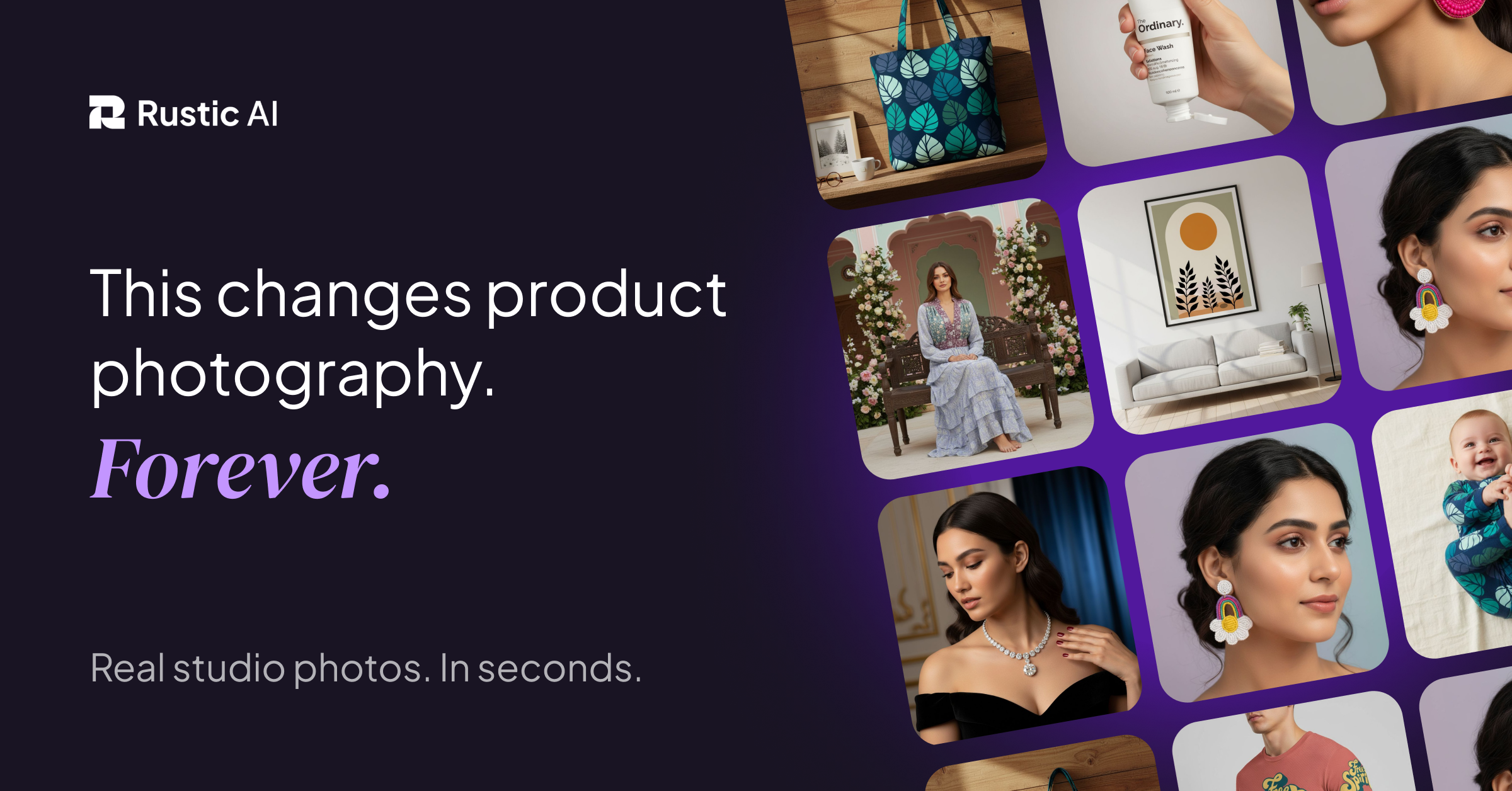 RusticAI - Main screenshot showing features and interface