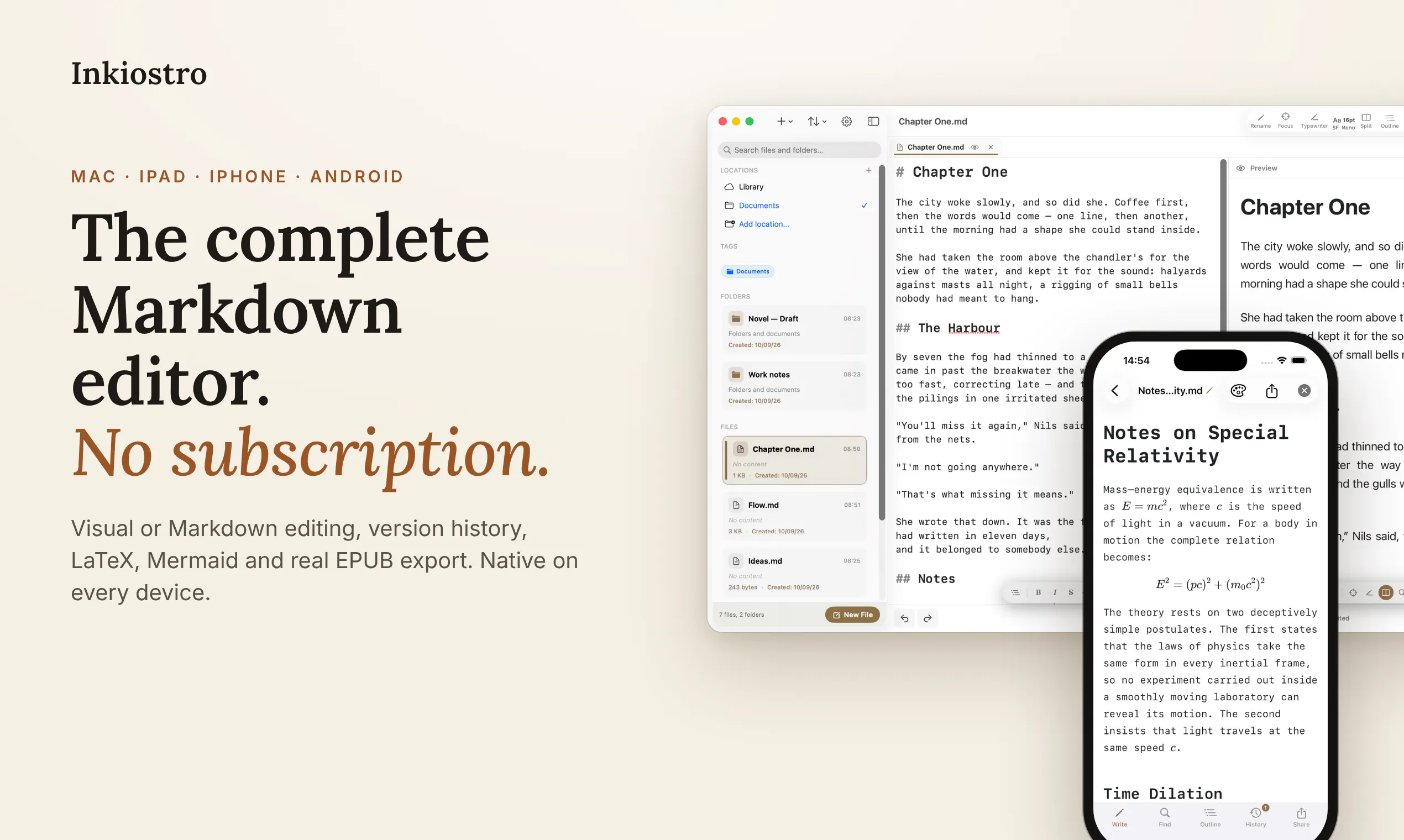 Inkiostro: Markdown Editor gallery image