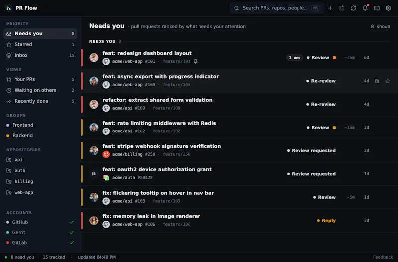 PR Flow screenshot 3