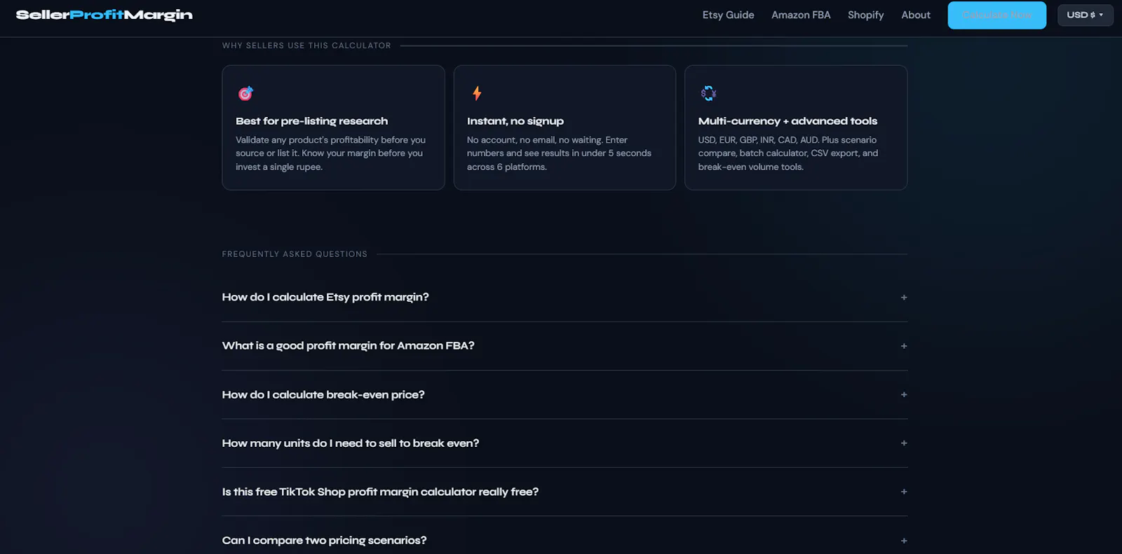 SellerProfitMargin screenshot 4