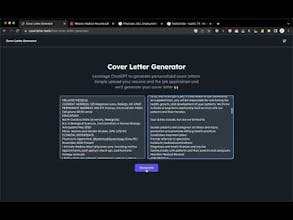 Cover Letter Generator gallery image