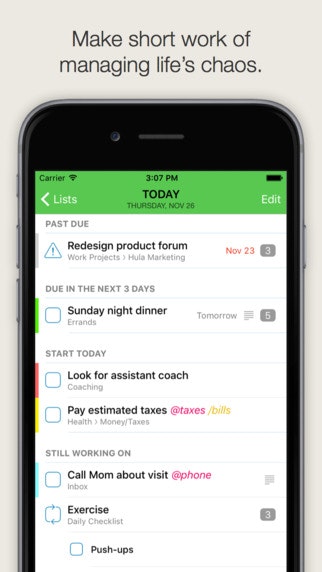 The Hit List for Mac