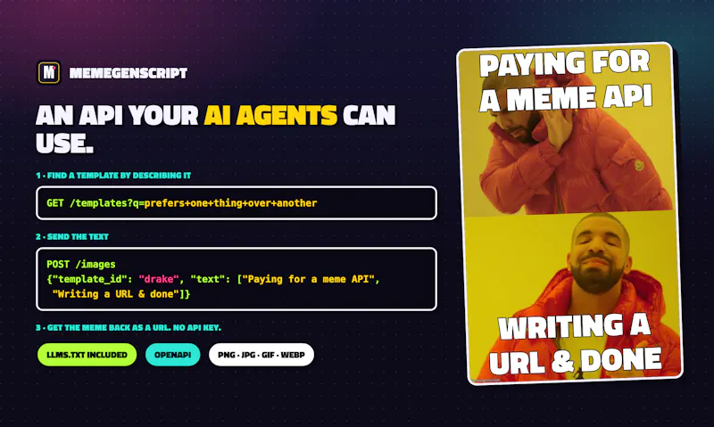 Memegenscript screenshot 2