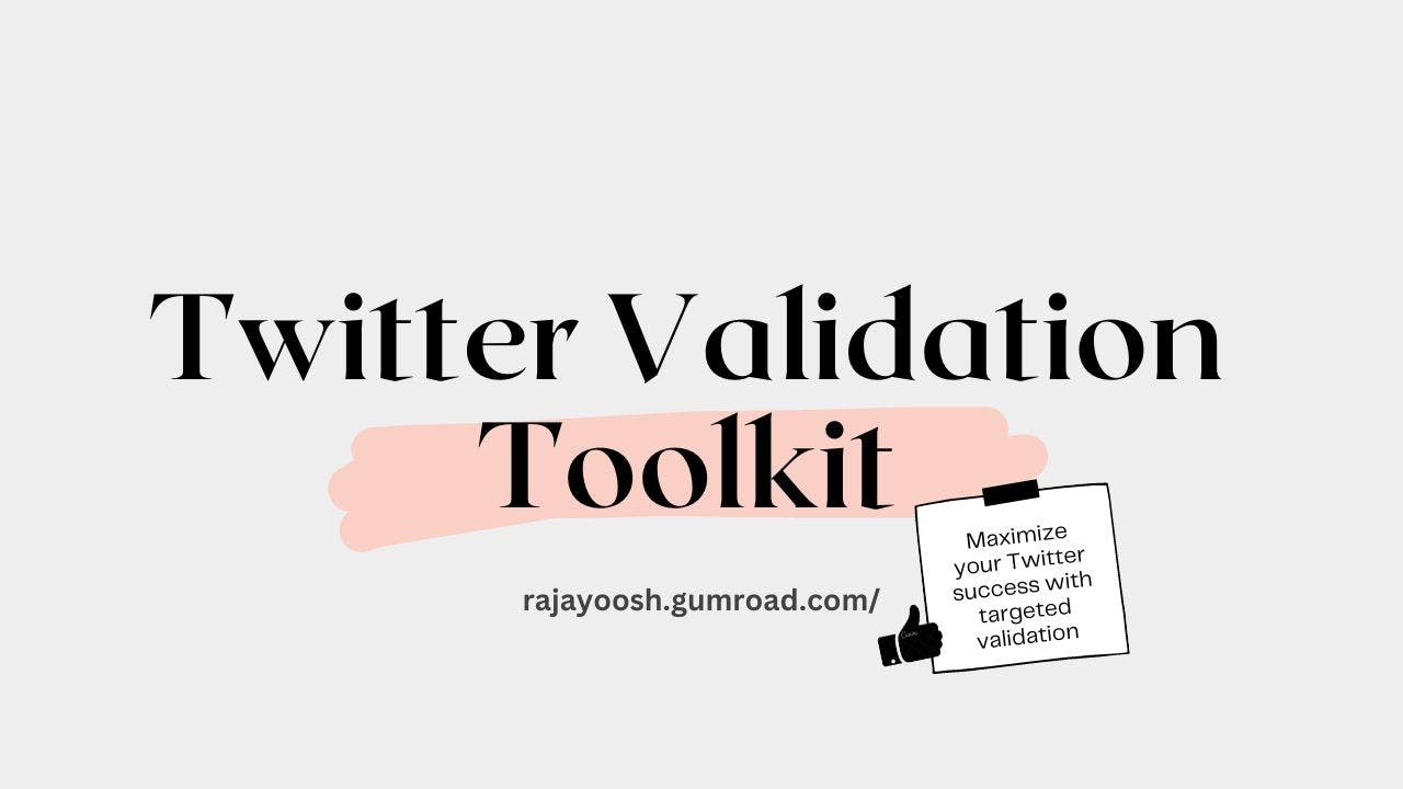 Twitter Validation Toolkit media 1