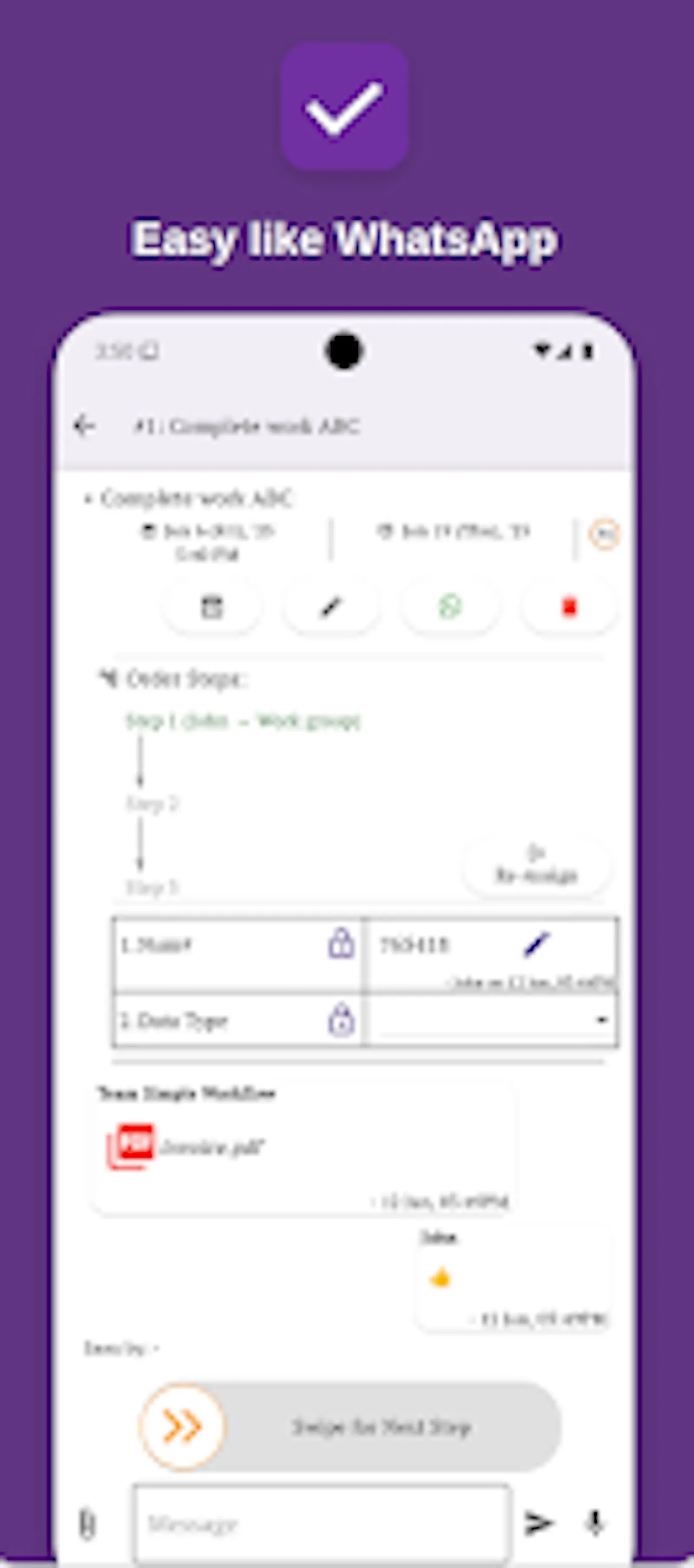 Simple Workflow screenshot 3