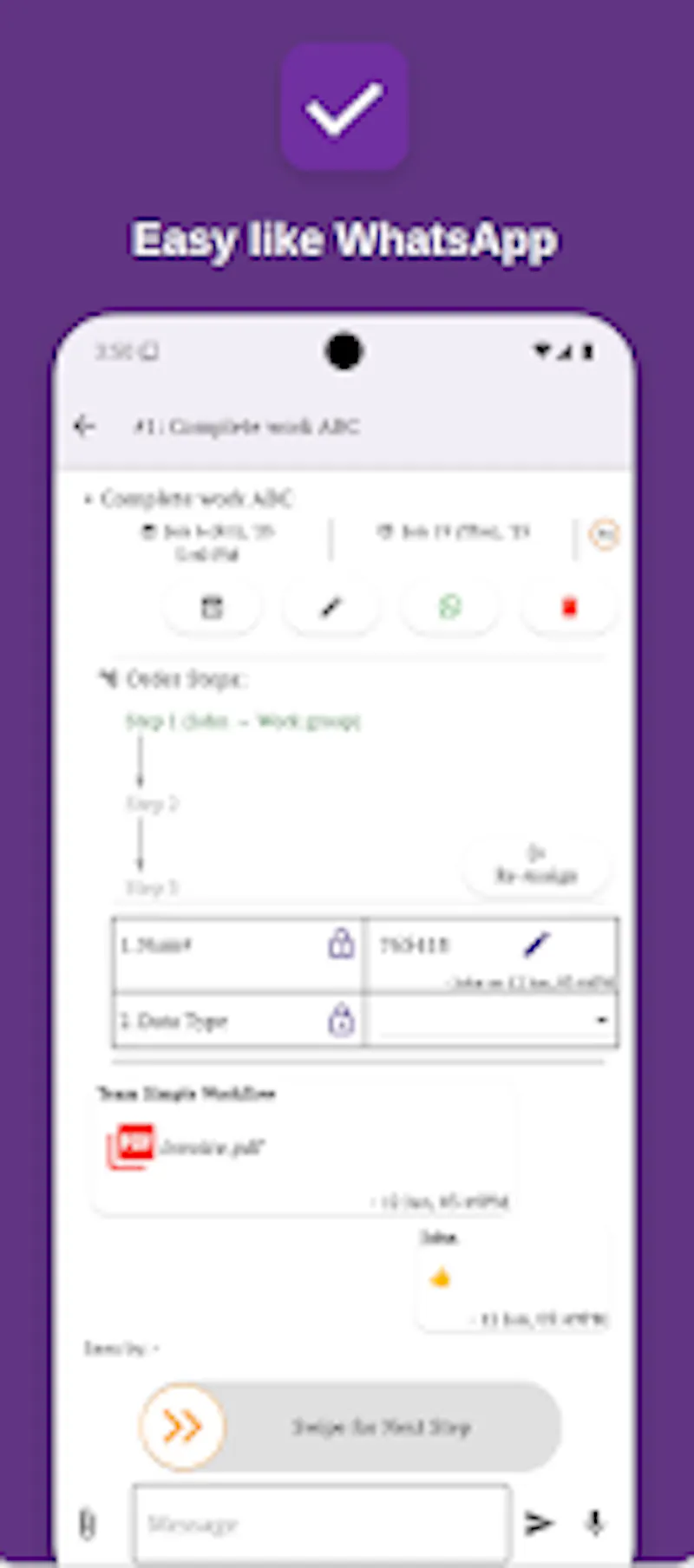 Simple Workflow screenshot 3