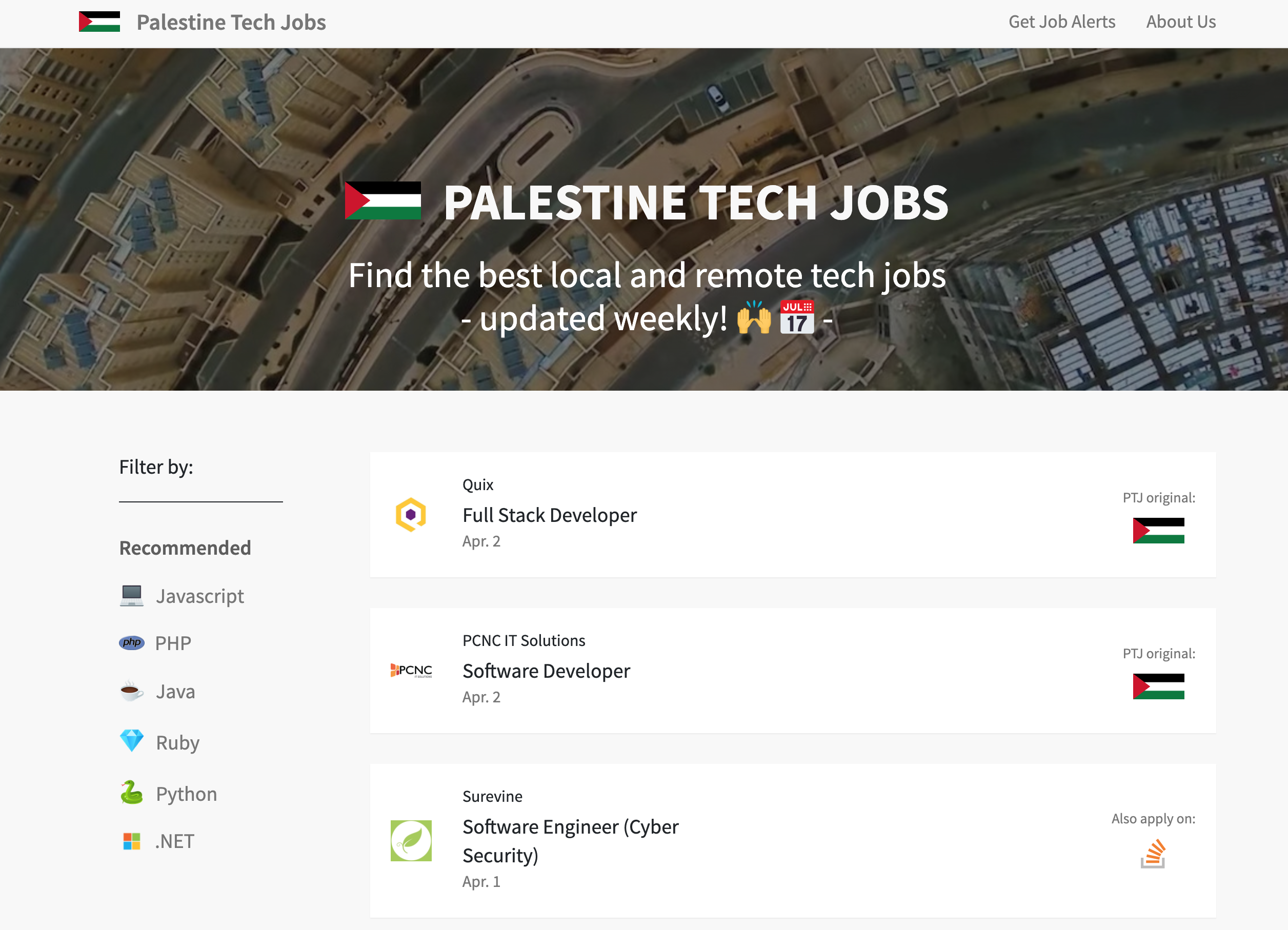 Palestine Tech Jobs gallery image
