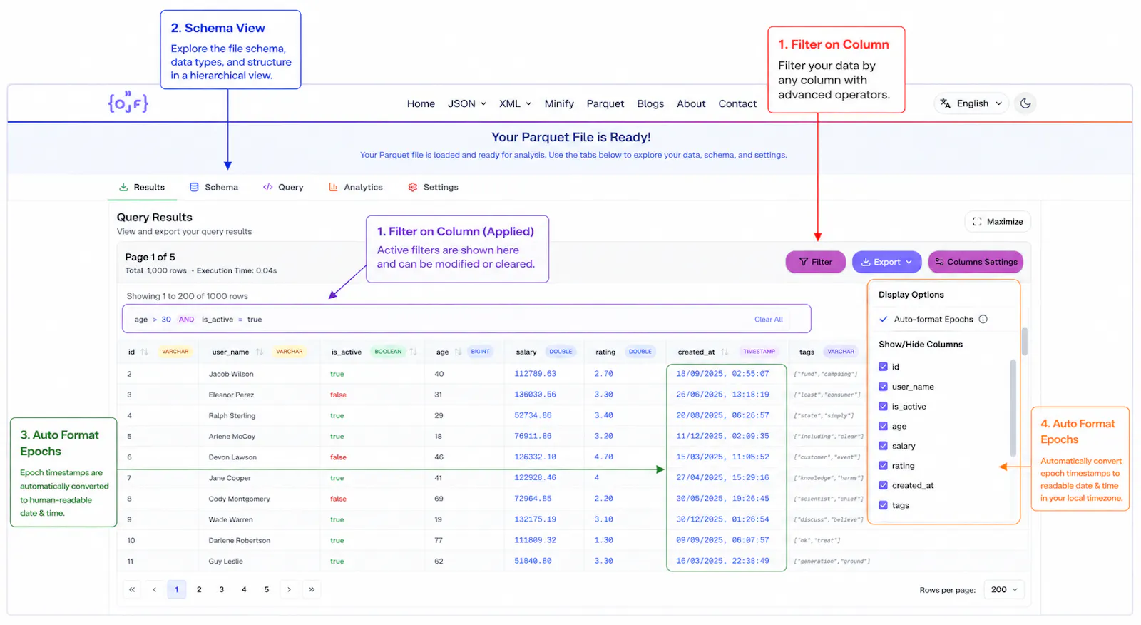 OJF - Online JSON Formatt screenshot 10