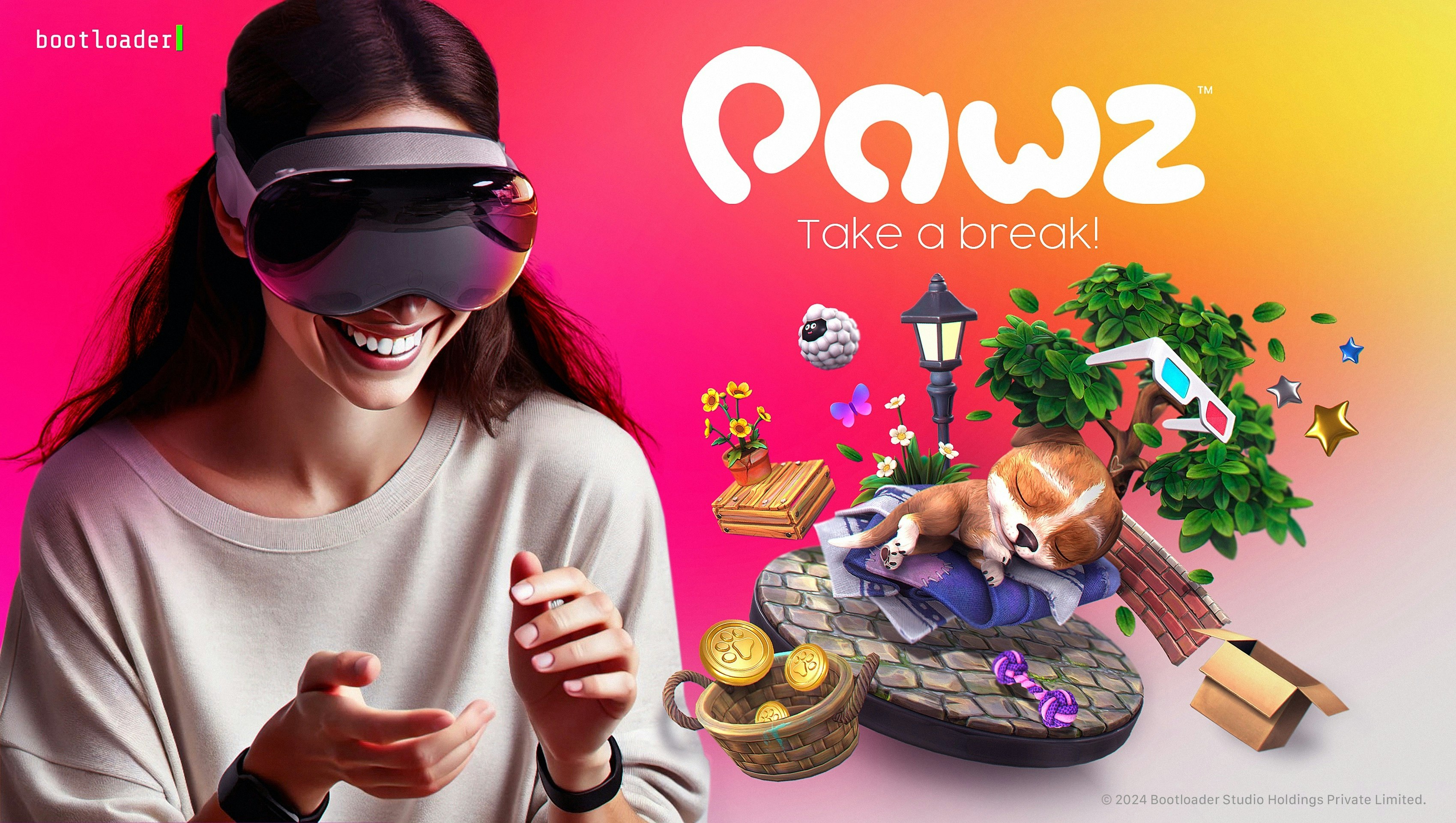 startuptile Pawz-Take a break from work and play with a digital companion