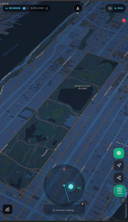 Geo Echoes - Screenshot 2 showing product features and functionality