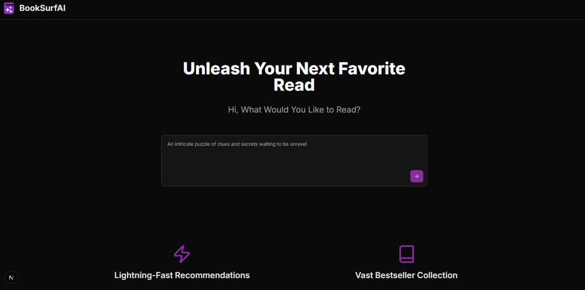 BookSurfAI gallery image