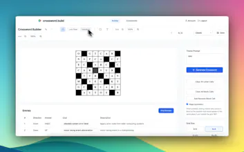 crossword.build gallery image