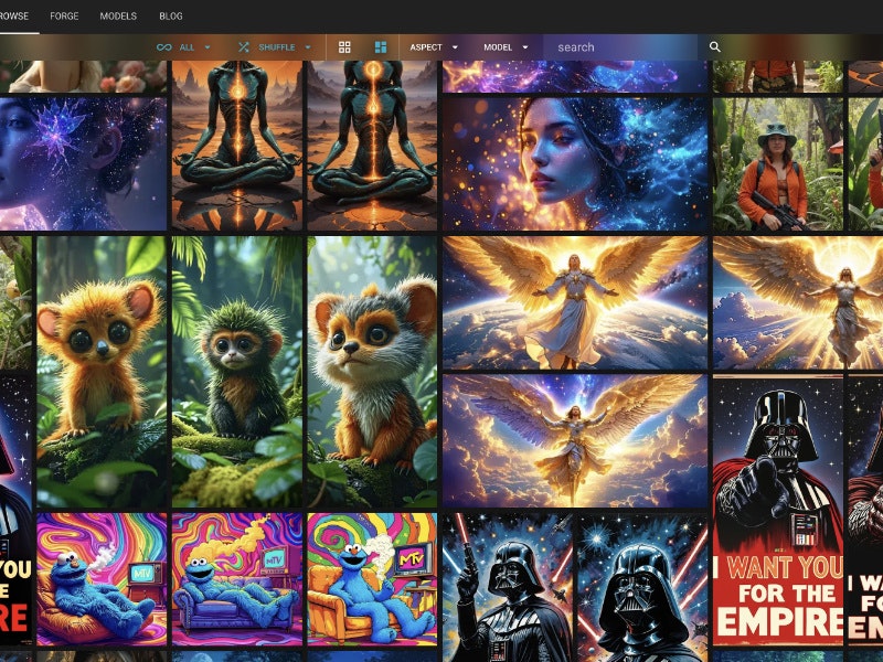 Fiddl.art - Screenshot 2 showing product features and functionality