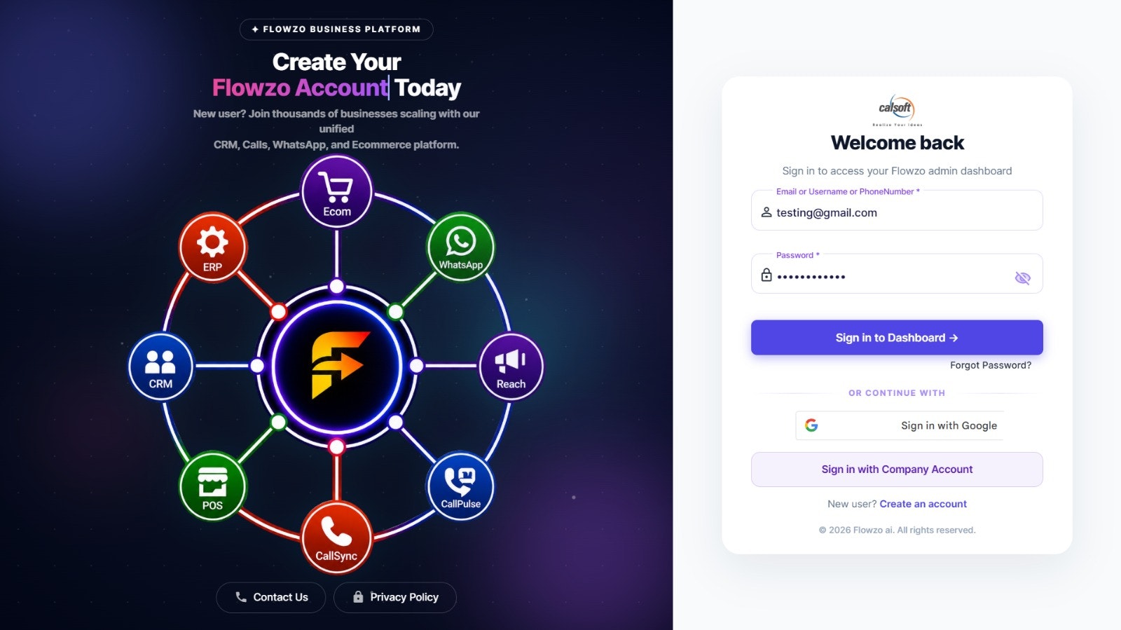 Flowzo CRM gallery image
