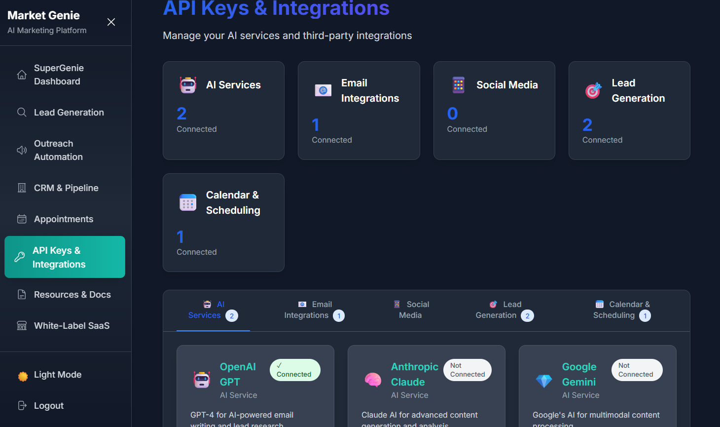 Market Genie: Your AI Marketing Co-Pilot gallery image