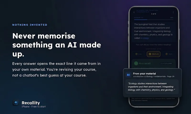 Recallity screenshot 5