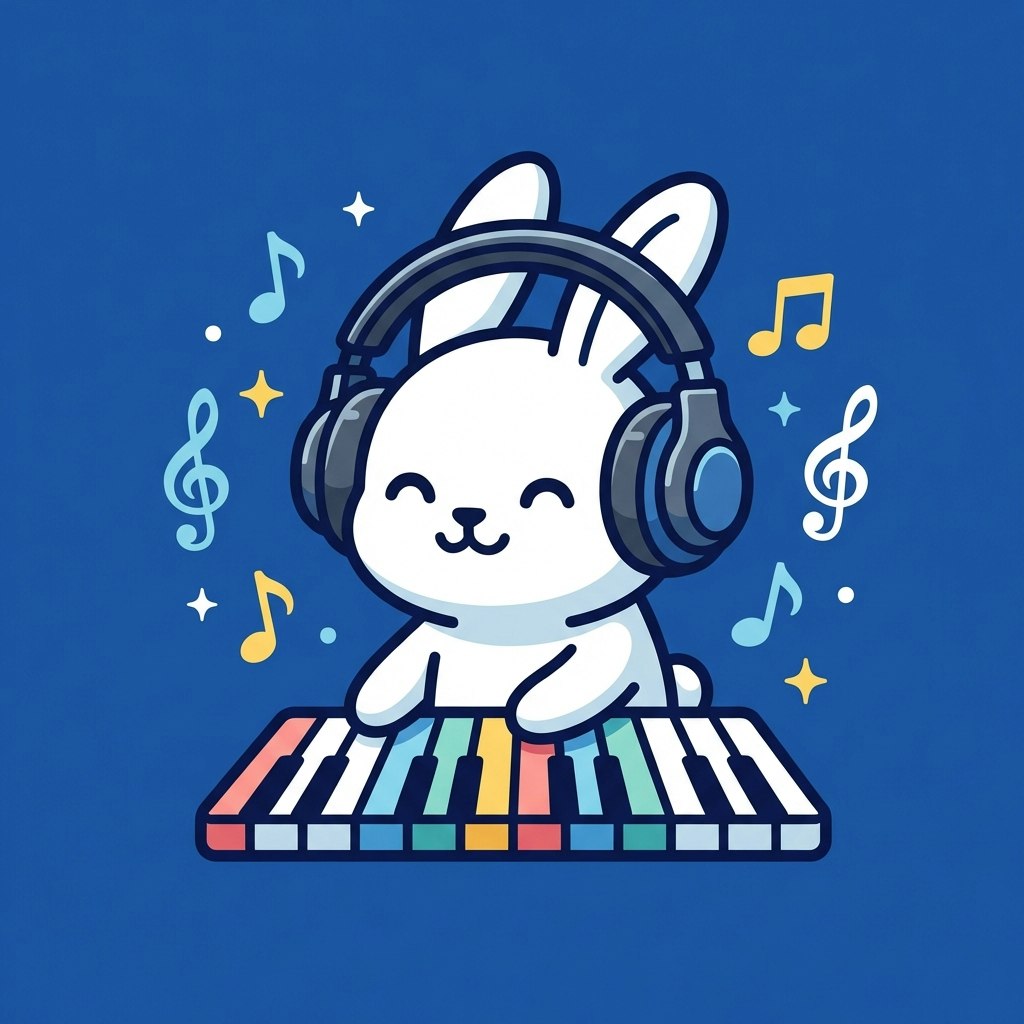 Piano Relative Pitch Trainer - Product Hunt launch logo and brand identity