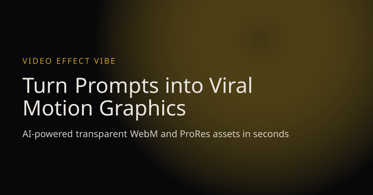 Video Effect Vibe gallery image