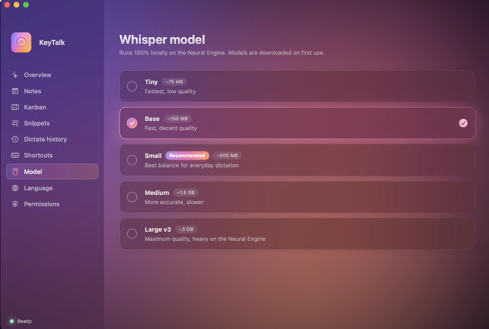 Key Talk screenshot 1