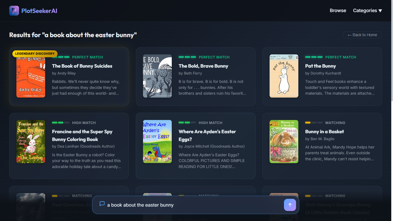 PlotSeekerAI gallery image