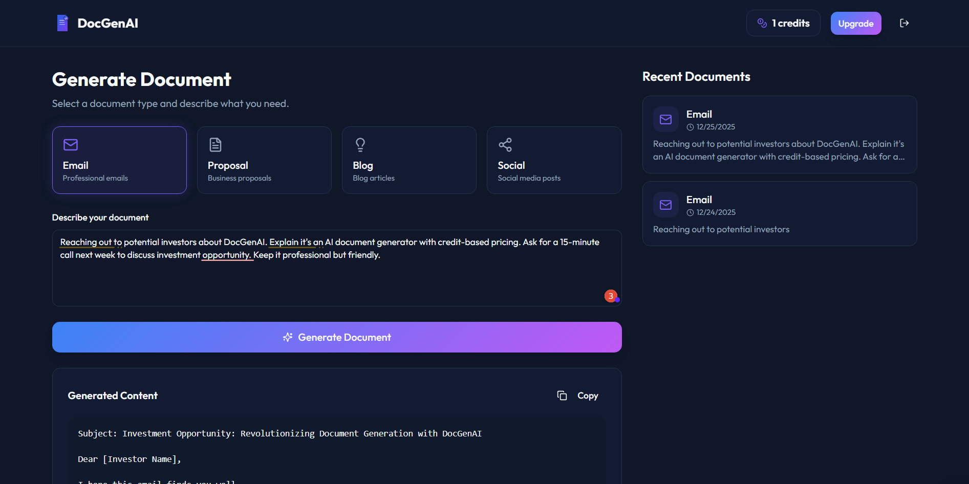 DocGenAI gallery image