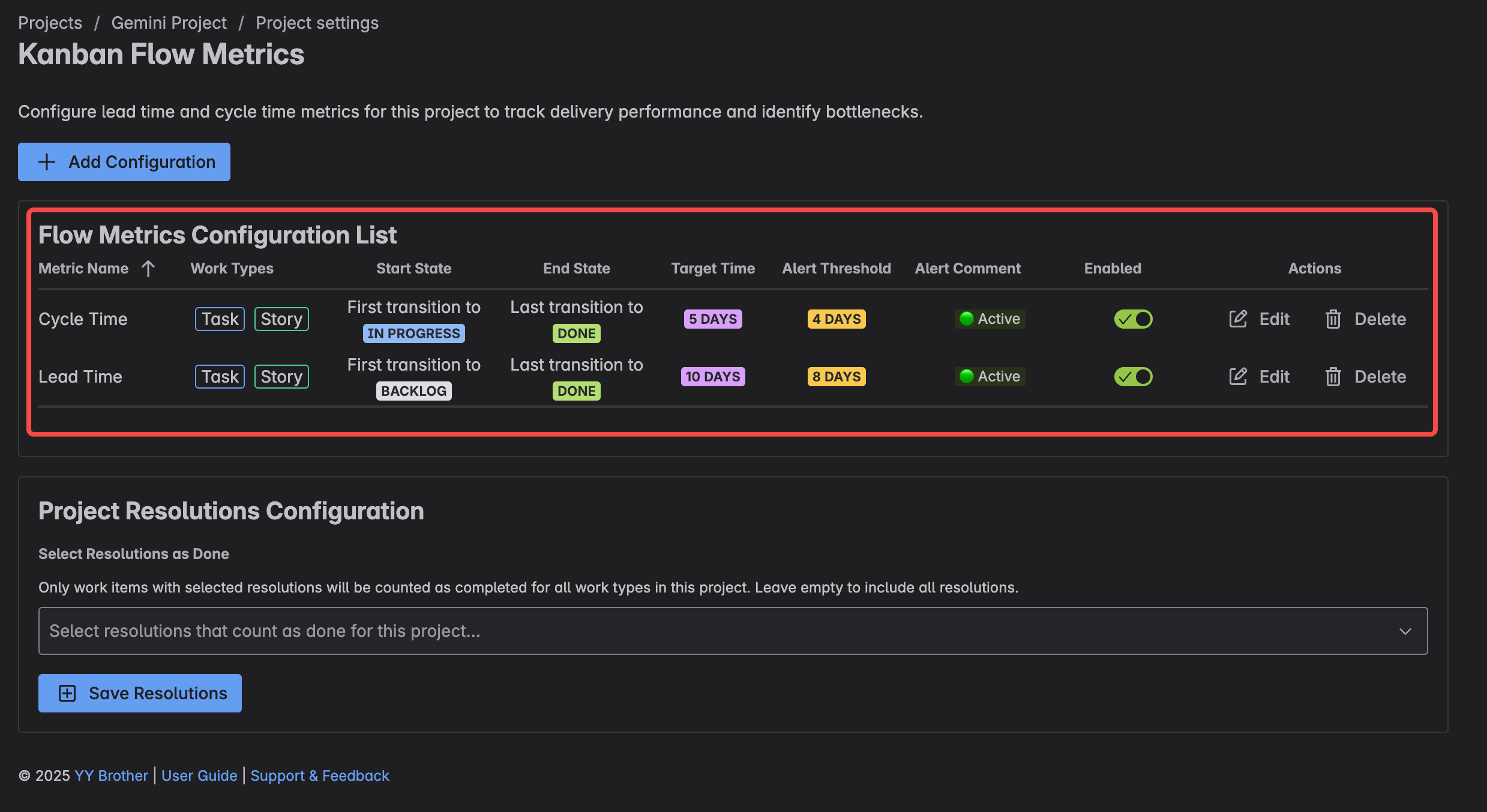 Kanban Flow Metrics for Jira Cloud App gallery image