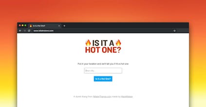 Is It a Hot One? gallery image