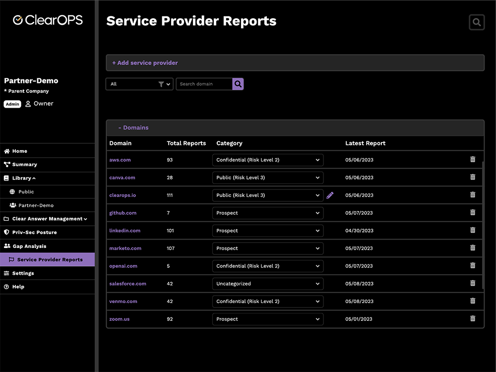 Clear Answer Management gallery image