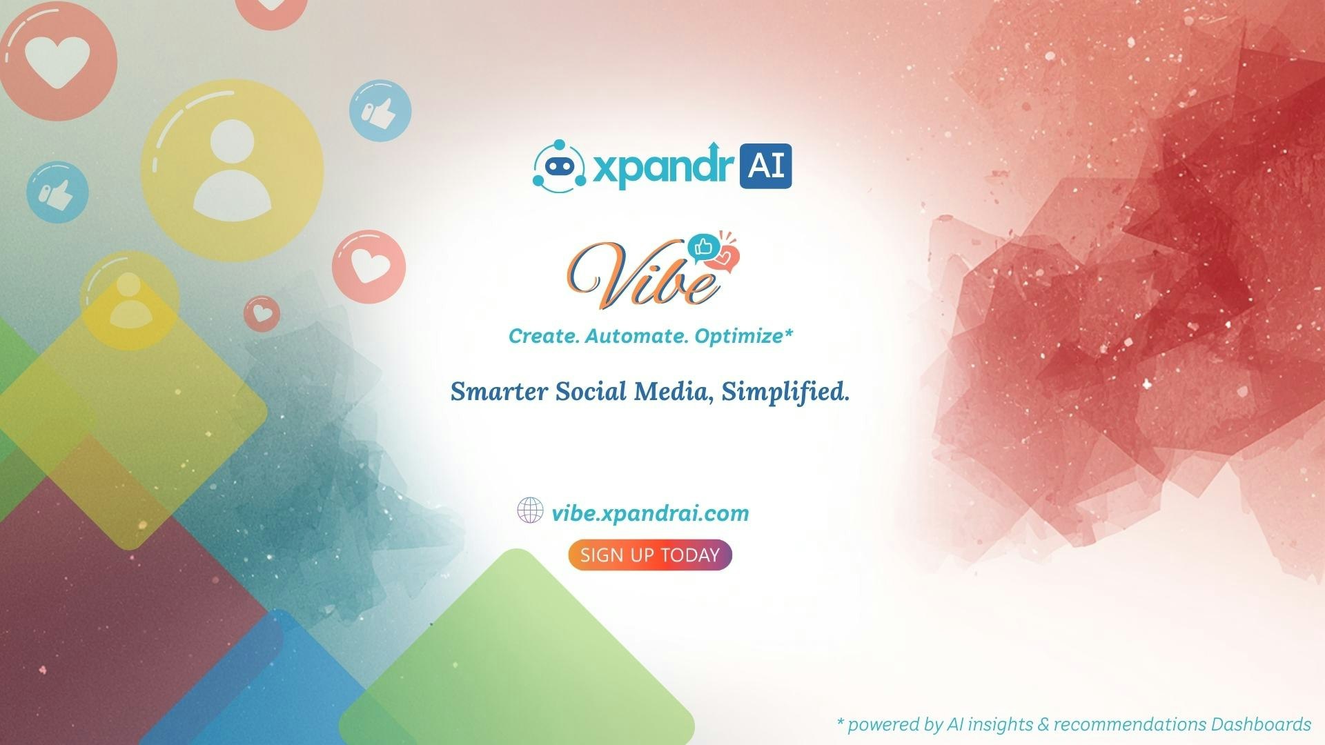 Vibe - Main product screenshot demonstrating key features and user interface