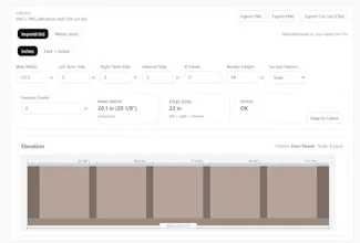 Wall Panel Calculator gallery image