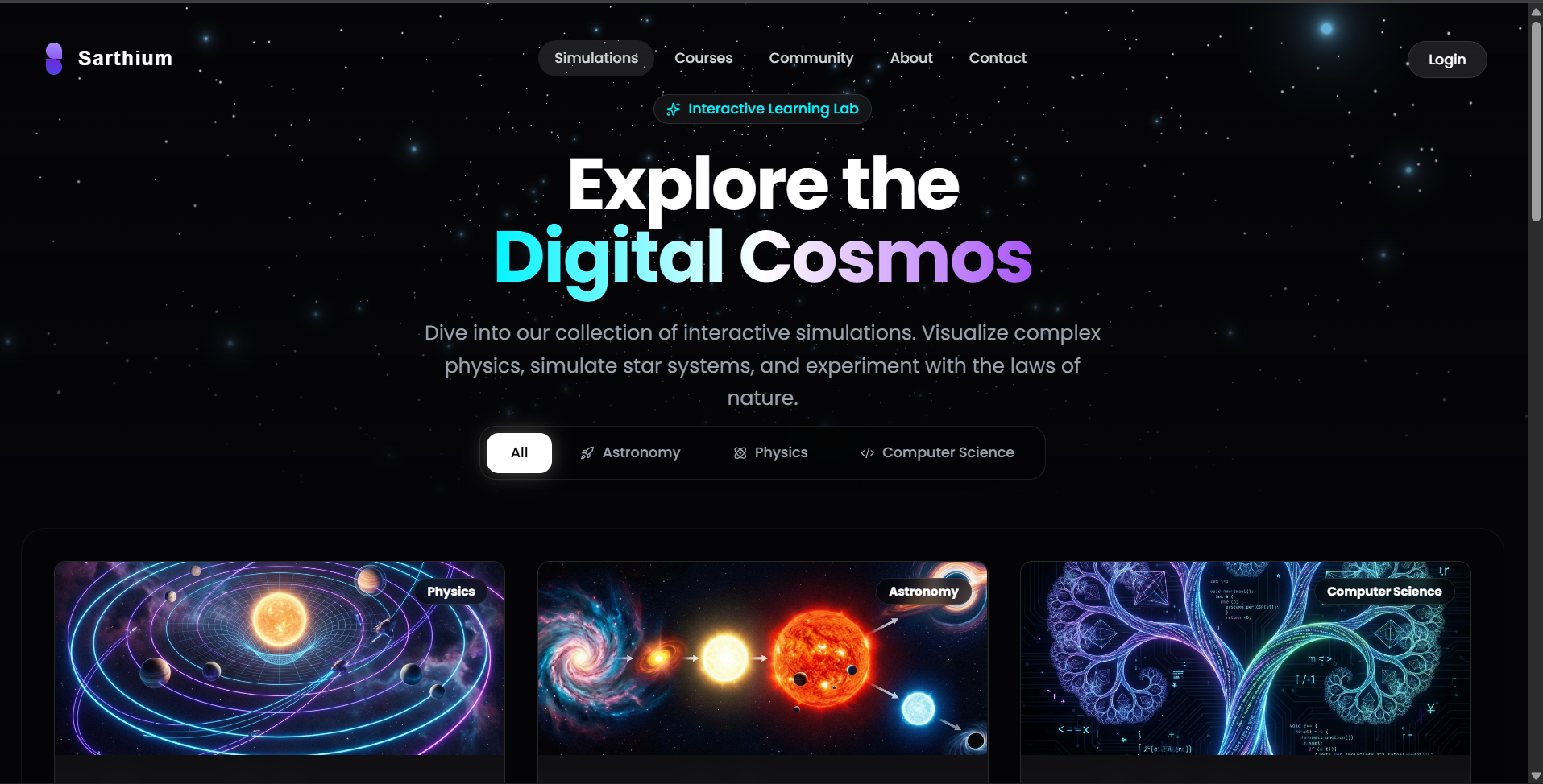 Sarthium - Screenshot 4 showing product features and functionality