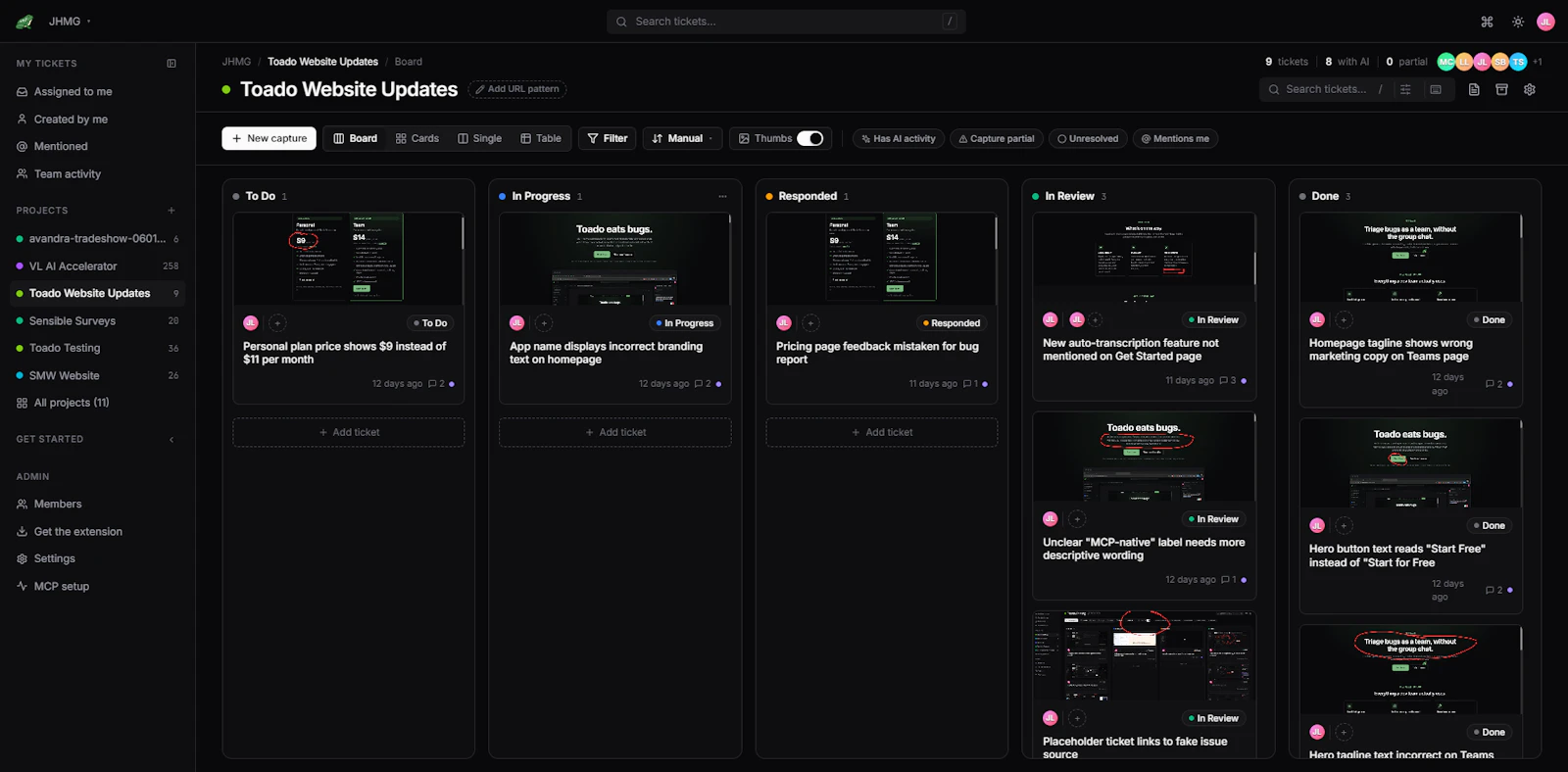 Toado screenshot 3
