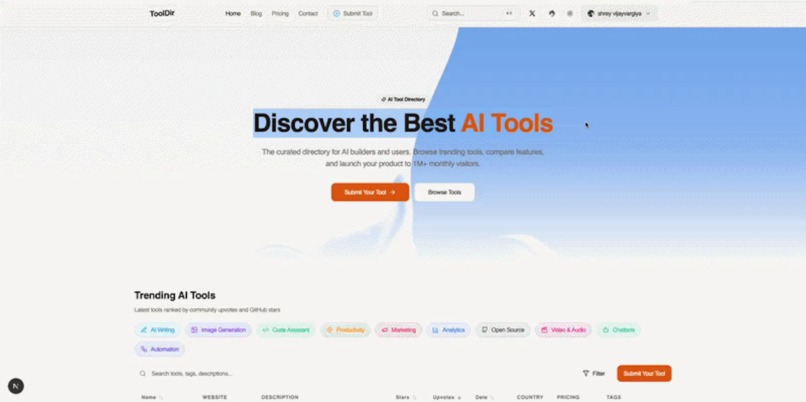 ToolDir: Directory Website Starterkit screenshot 2