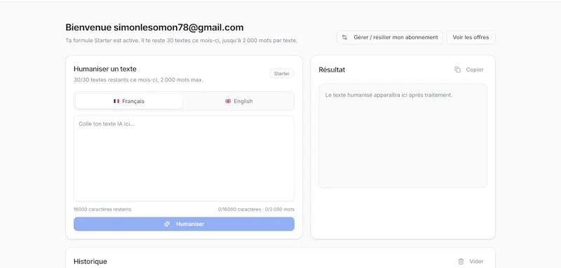 MakeHumanText screenshot 1