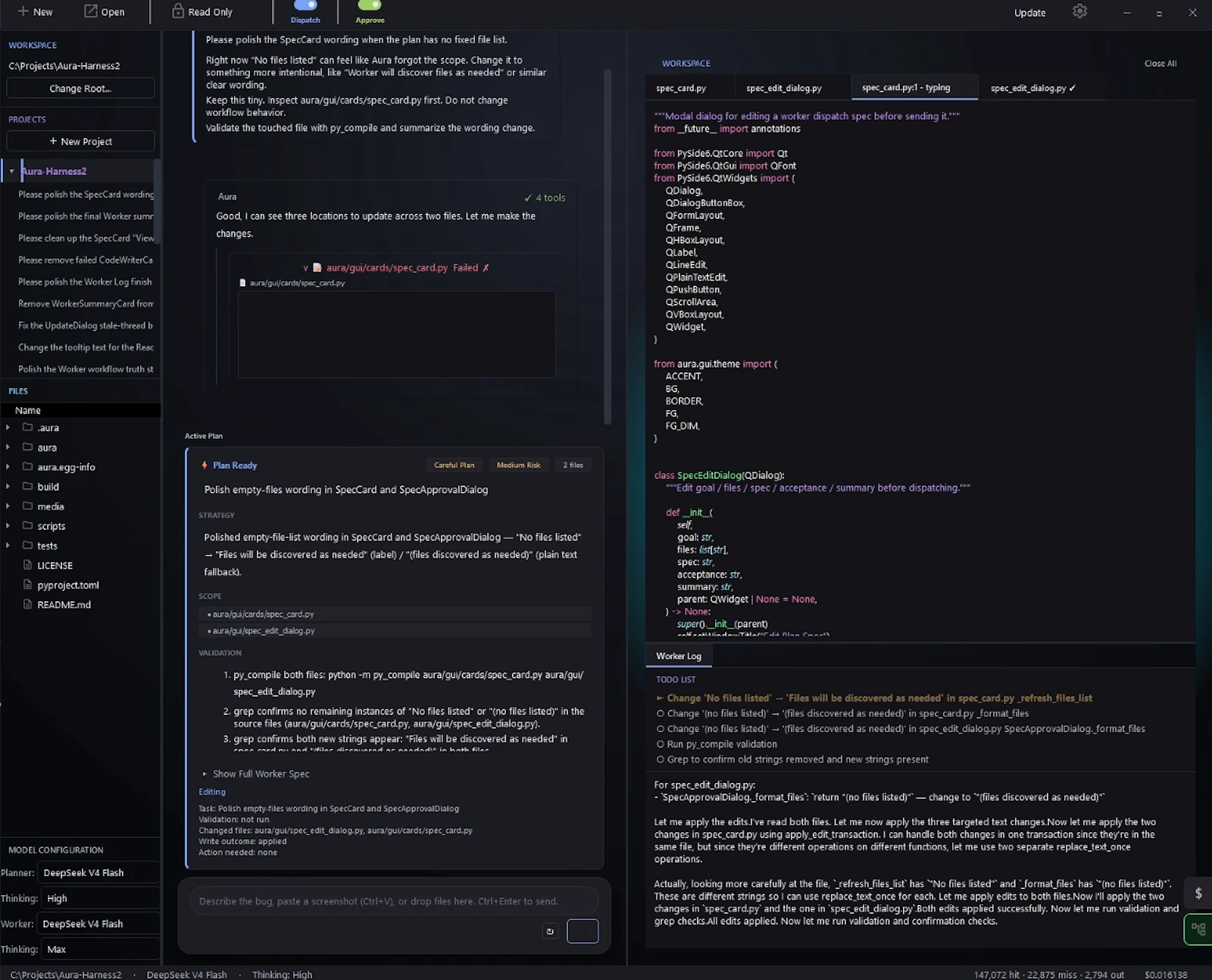 Aura IDE screenshot 3