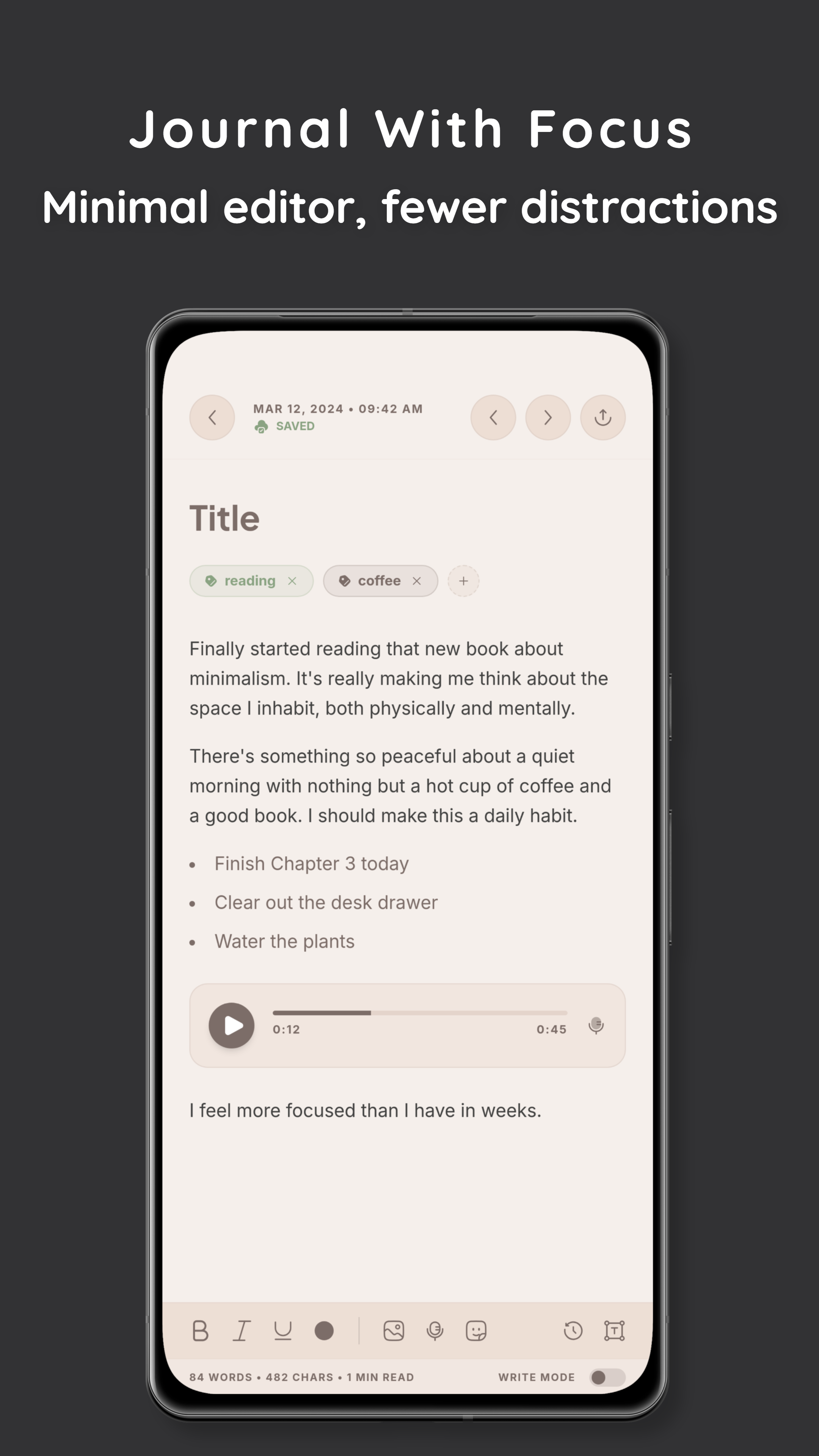 Gamu Journal: Offline Encrypted Diary gallery image