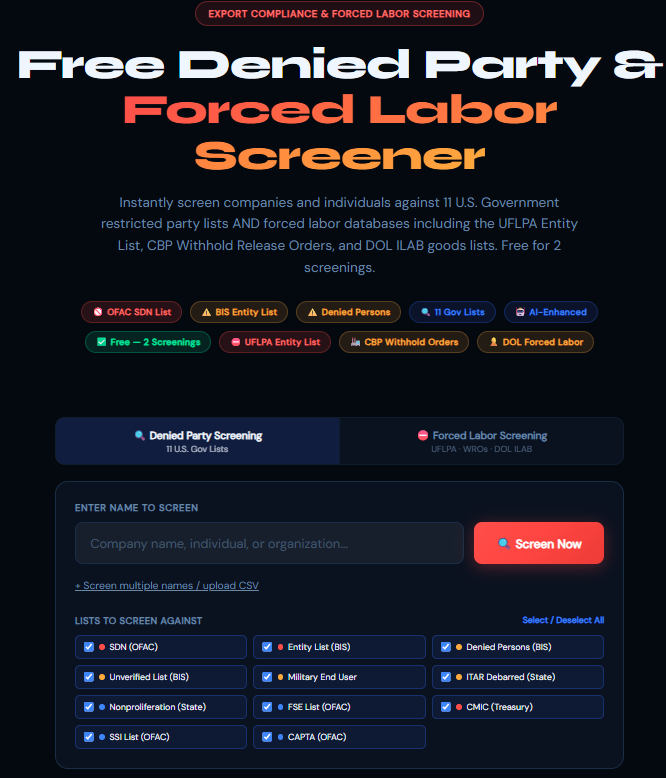 Customs Validator gallery image