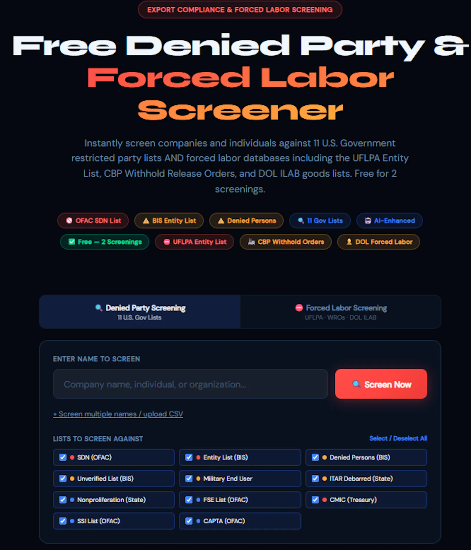 Customs Validator screenshot 6