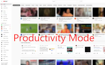YouTube Productivity Mode gallery image