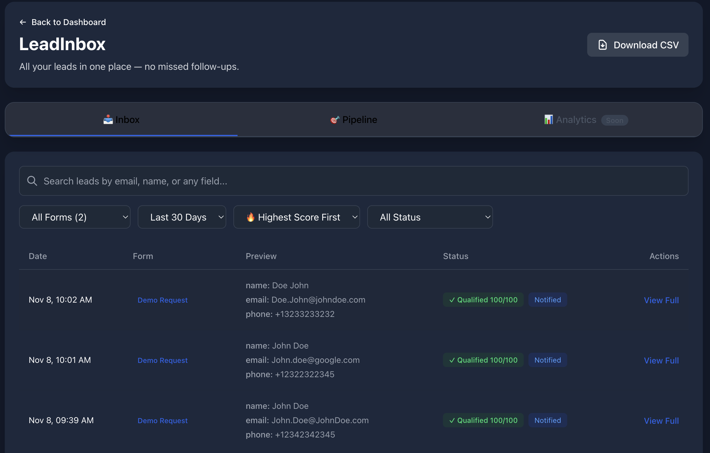 LeadDuo - Screenshot 3 preview