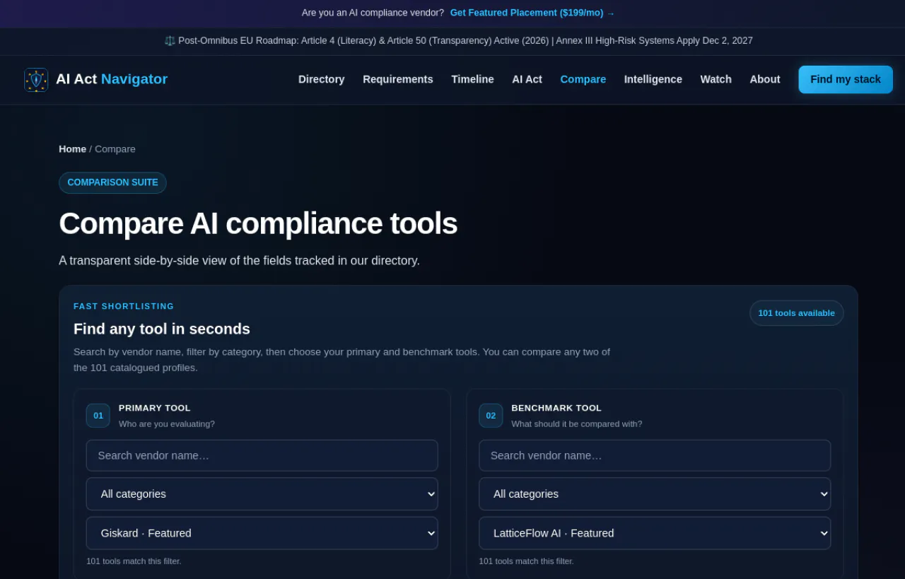 AI Act Navigator gallery image
