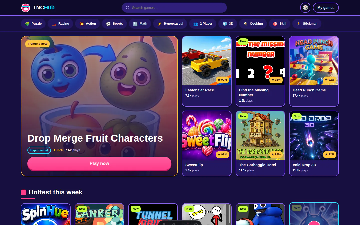 TNcHub - Instant Browser Games gallery image