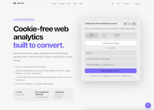 Monoid — Privacy-first Web Analytics gallery image